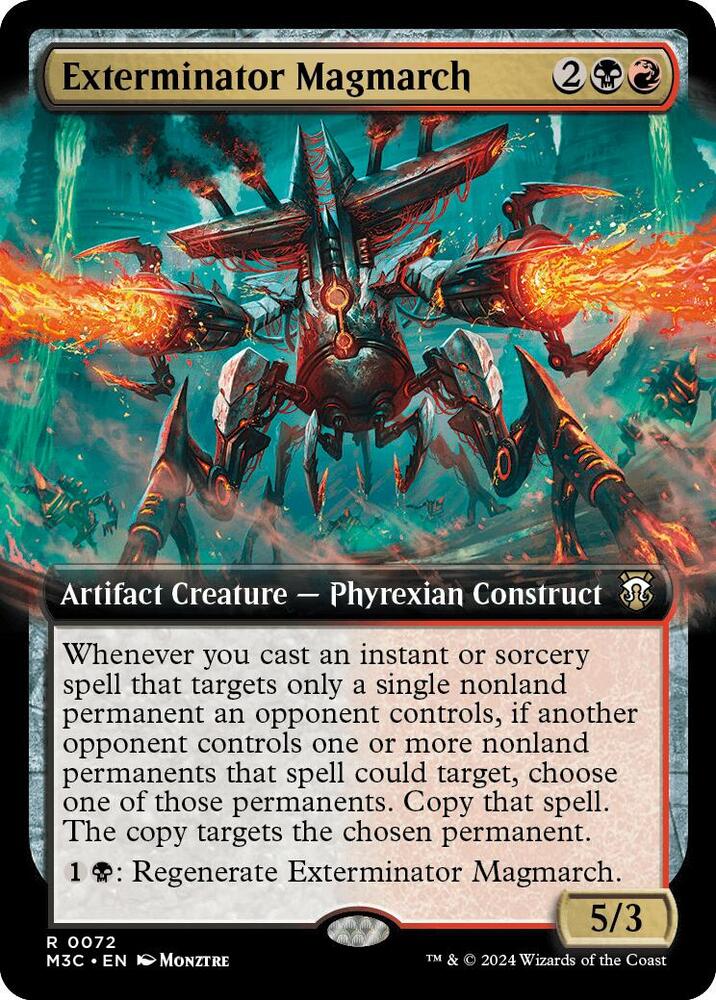 Exterminator Magmarch (Extended Art) - Commander: Modern Horizons 3 (M3C)