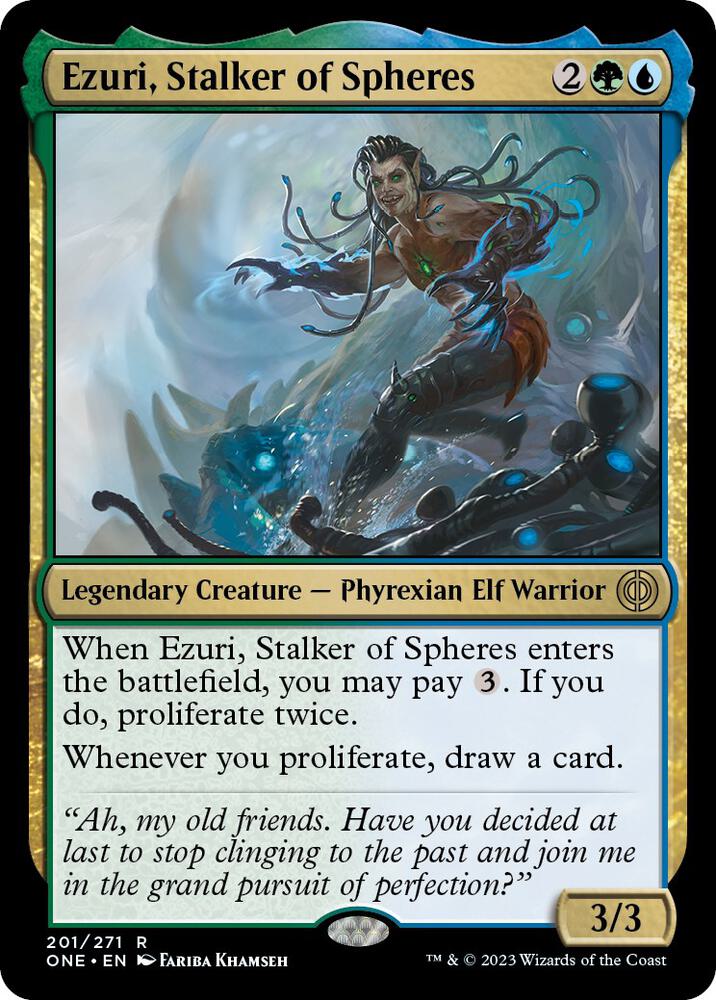 Ezuri, Stalker of Spheres - Phyrexia: All Will Be One (ONE)