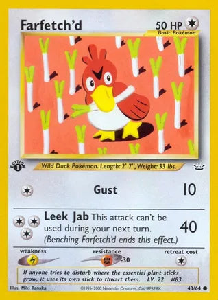 Farfetch'd - Neo Revelation (N3)