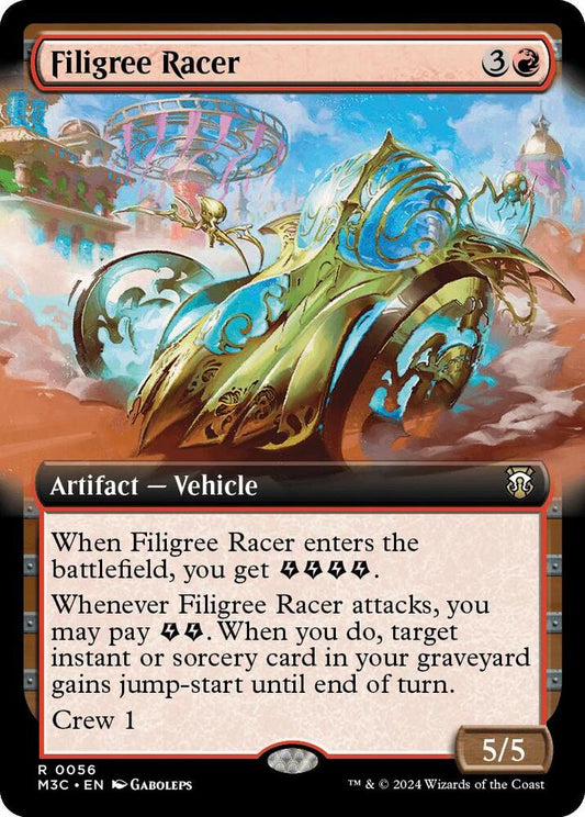 Filigree Racer (Extended Art) - Commander: Modern Horizons 3 (M3C)