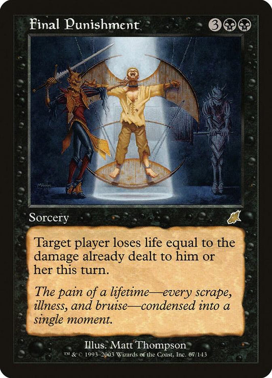 Final Punishment - Scourge (SCG)