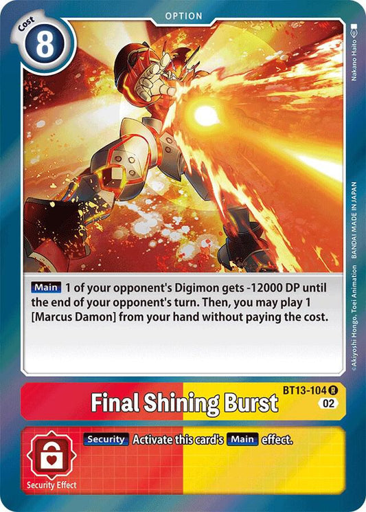 Final Shining Burst - Versus Royal Knights (BT13)