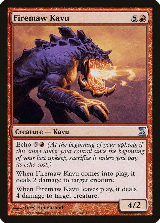 Firemaw Kavu - Time Spiral (TSP)