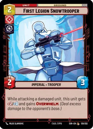 First Legion Snowtrooper - Spark of Rebellion (SOR)