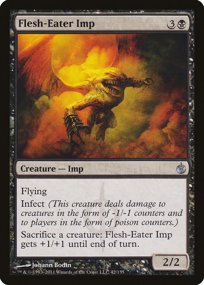 Flesh-Eater Imp - Mirrodin Besieged (MBS)