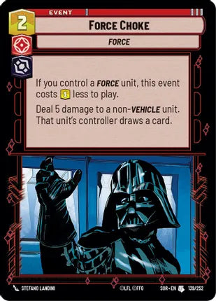 Force Choke - Spark of Rebellion (SOR)