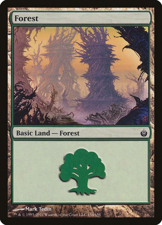 Forest (154) - Mirrodin Besieged (MBS)