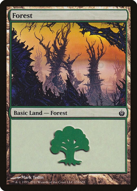 Forest (155) - Mirrodin Besieged (MBS)