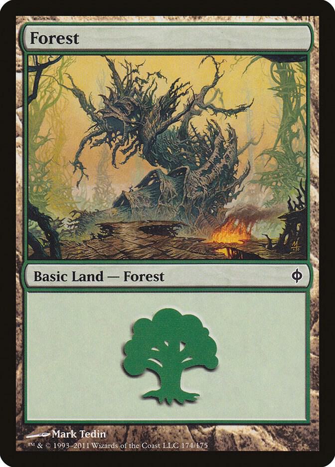 Forest (174) - New Phyrexia (NPH)