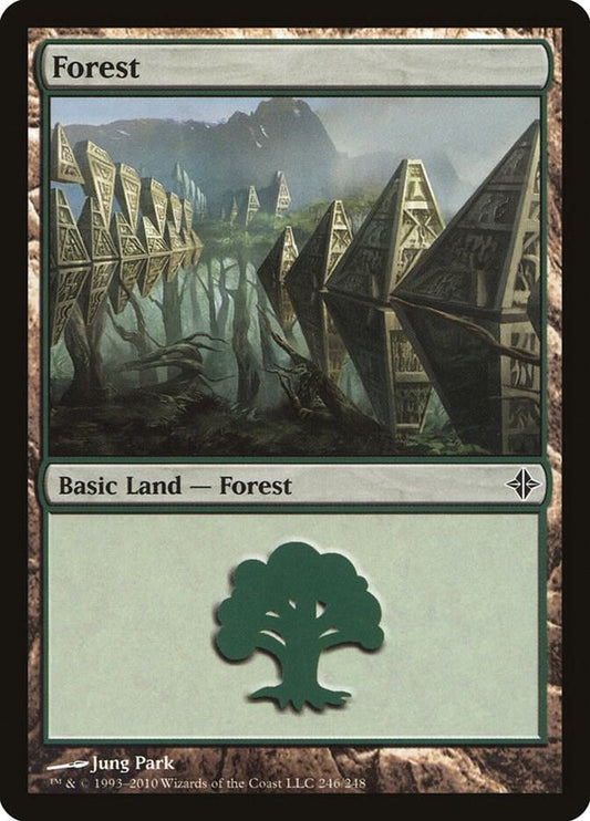 Forest (246) - Rise of the Eldrazi (ROE)