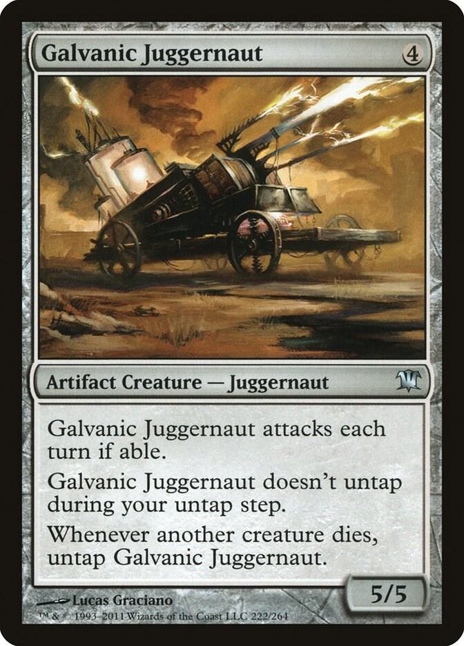 Galvanic Juggernaut - Innistrad (ISD)