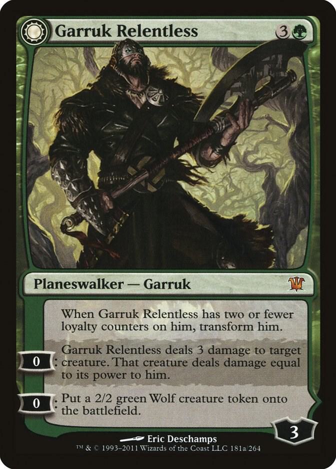 Garruk Relentless - Innistrad (ISD)