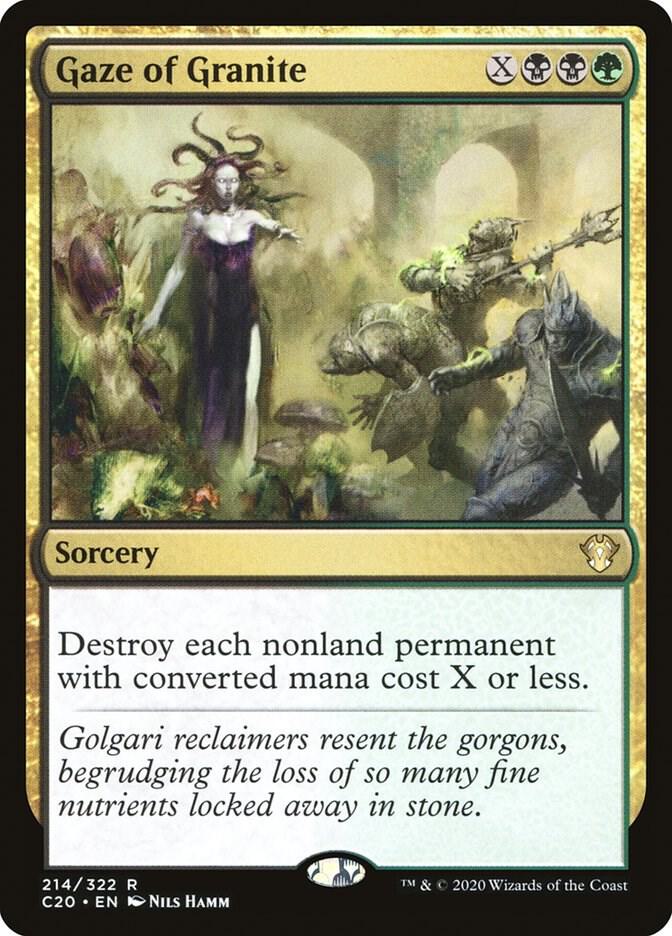 Gaze of Granite - Commander 2020 (C20)