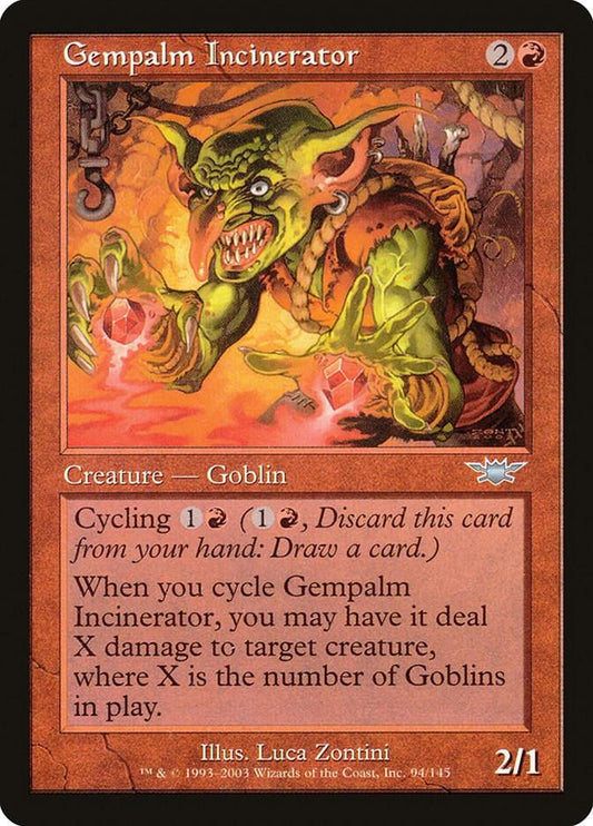 Gempalm Incinerator - Legions (LGN)