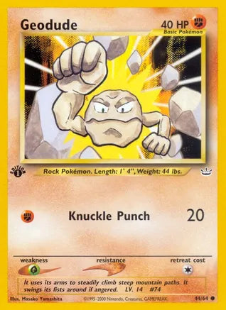 Geodude - Neo Revelation (N3)