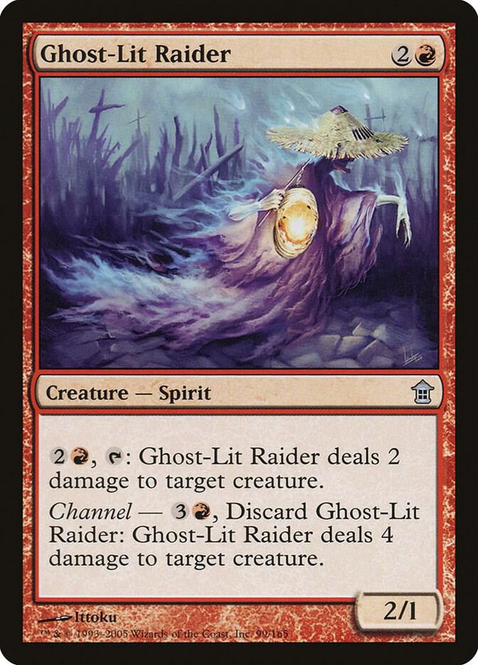 Ghost-Lit Raider - Saviors of Kamigawa (SOK)