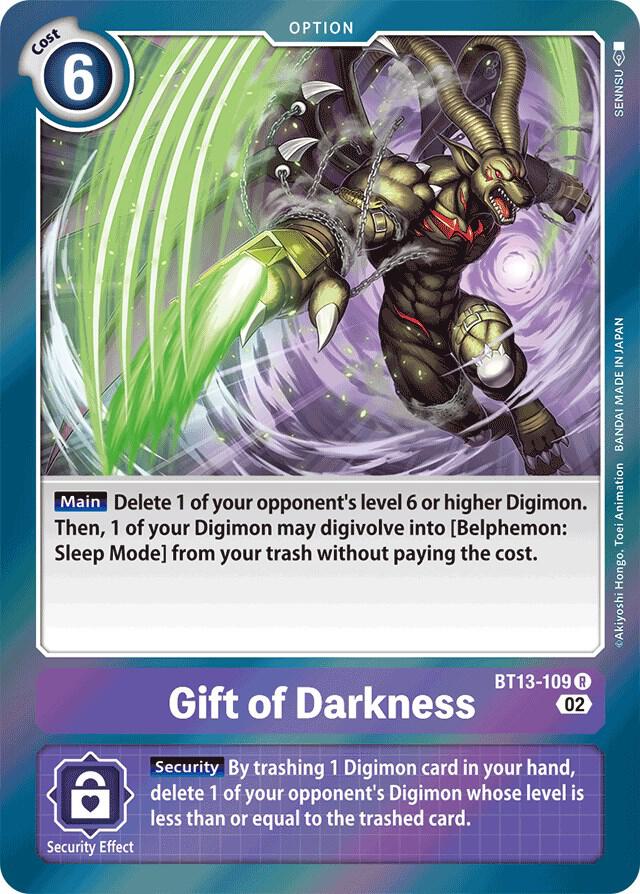 Gift of Darkness - Versus Royal Knights (BT13)