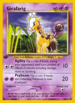 Girafarig - Neo Genesis (N1)