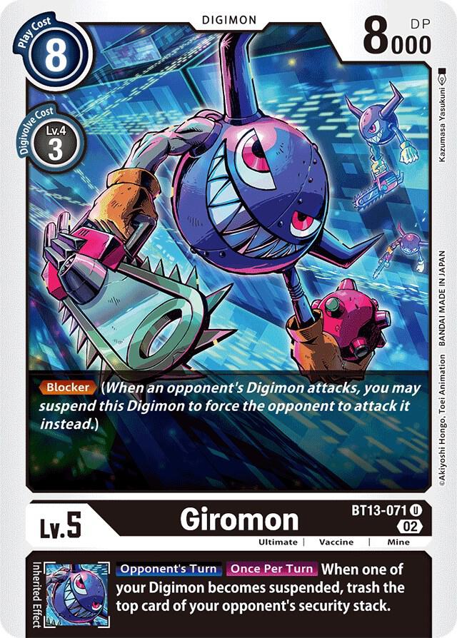 Giromon - Versus Royal Knights (BT13)