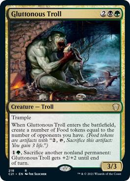 Gluttonous Troll - Commander 2021 (C21)