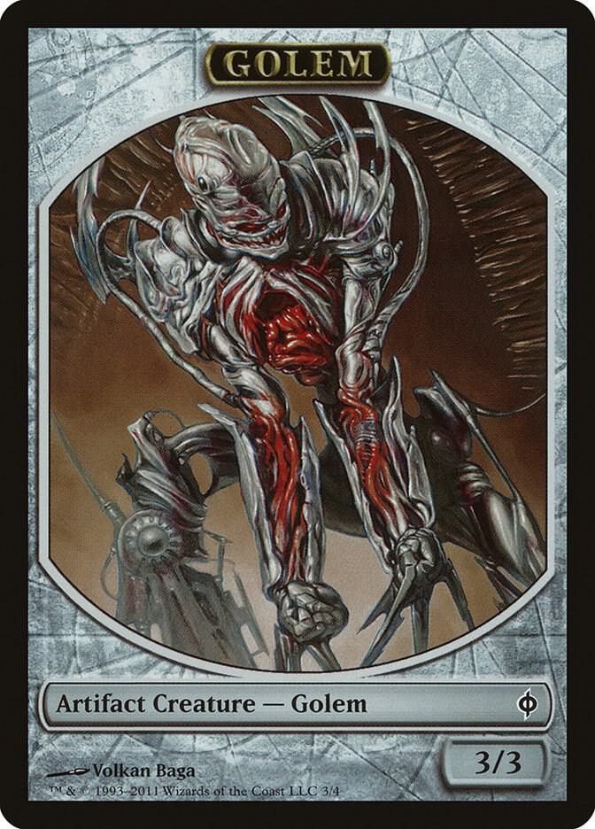 Golem Token - New Phyrexia (NPH)