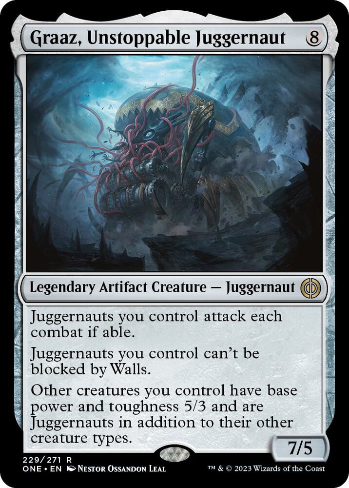 Graaz, Unstoppable Juggernaut - Phyrexia: All Will Be One (ONE)