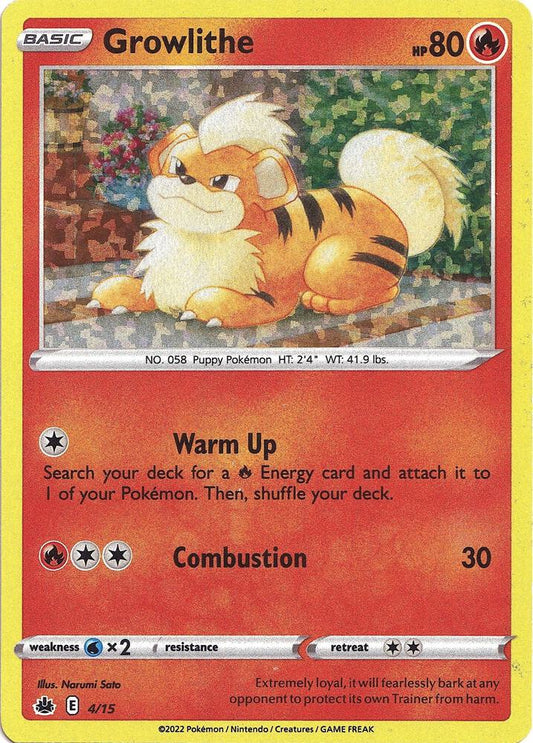 Growlithe - 4/15 - McDonald's Promos 2022 (MCD22)