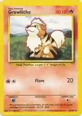 Growlithe - Base Set (BS)