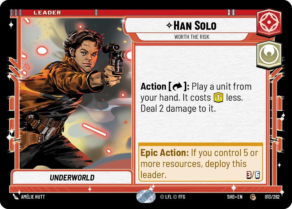 Han Solo - Worth the Risk - Shadows of the Galaxy (SHD)