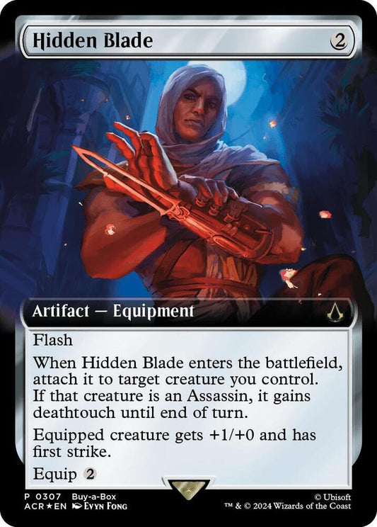 Hidden Blade (Extended Art) - Buy-A-Box Promos (BABP)