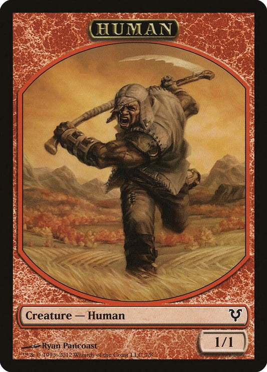 Human Token (7) - Avacyn Restored (AVR)