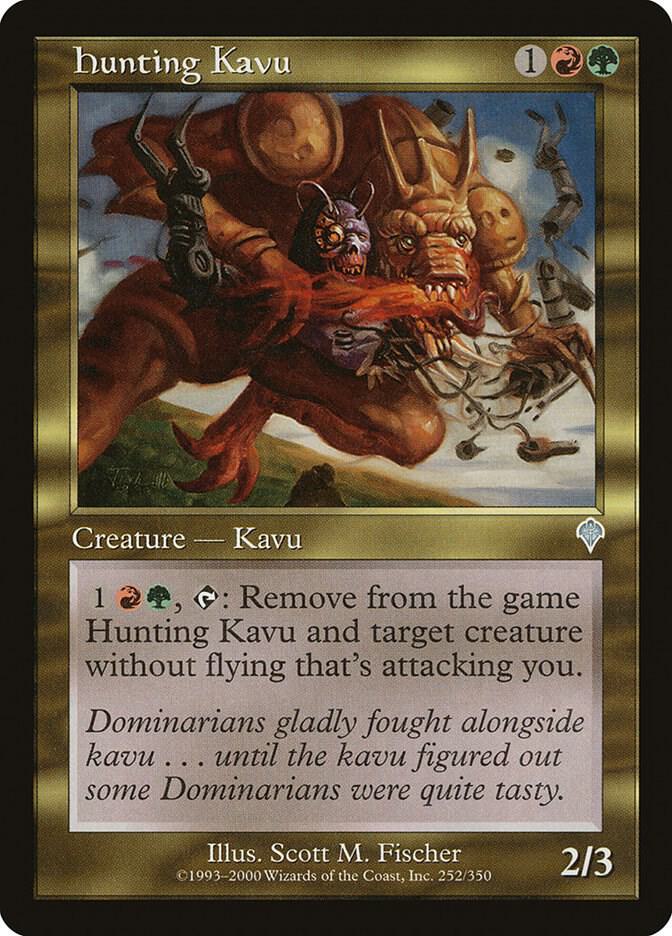 Hunting Kavu - Invasion (INV)