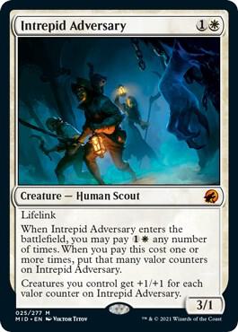 Intrepid Adversary - Innistrad: Midnight Hunt (MID)