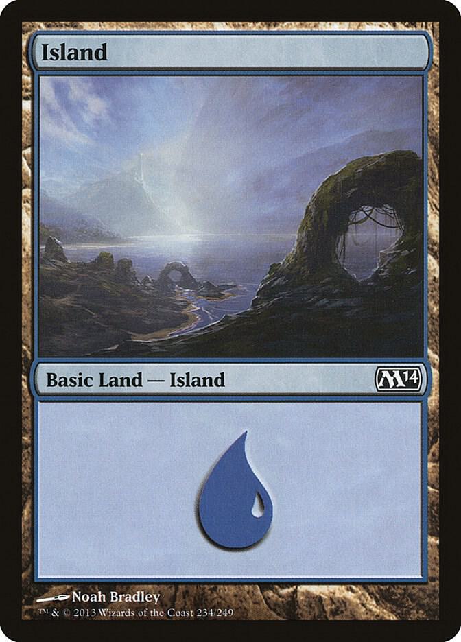 Island (234) - Magic 2014 (M14)