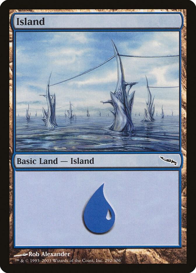 Island (292) - Mirrodin (MRD)