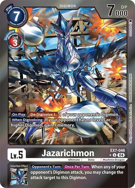 Jazarichmon (Foil) - Digimon LIBERATOR (EX07)