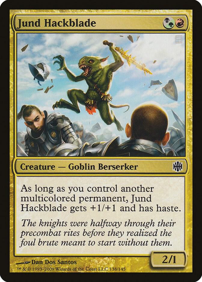 Jund Hackblade - Alara Reborn (ARB)