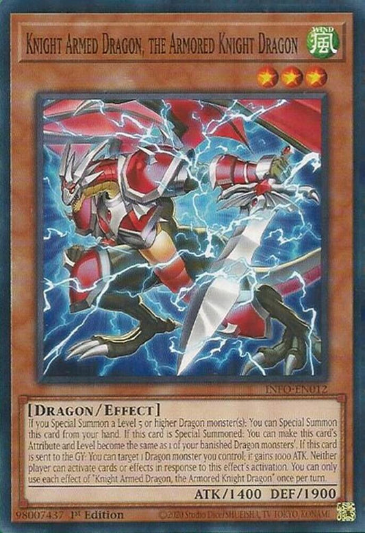 Knight Armed Dragon, the Armored Knight Dragon - The Infinite Forbidden (INFO)