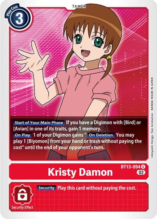 Kristy Damon - Versus Royal Knights (BT13)