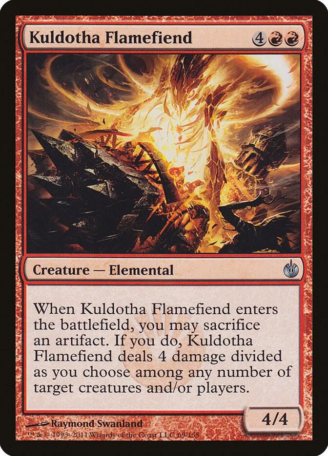 Kuldotha Flamefiend - Mirrodin Besieged (MBS)