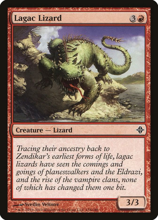 Lagac Lizard - Rise of the Eldrazi (ROE)