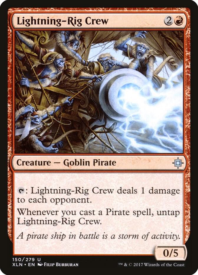 Lightning-Rig Crew - Ixalan (XLN)