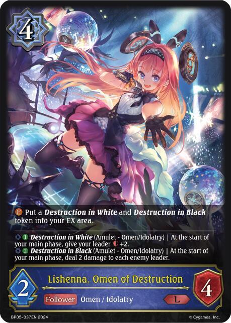 Lishenna, Omen of Destruction - Omens Eternal (BP05)