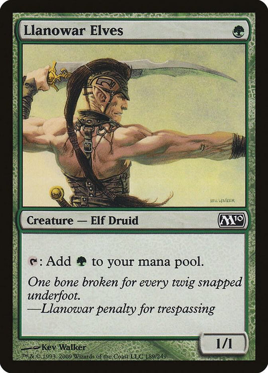 Llanowar Elves - Magic 2010 (M10)