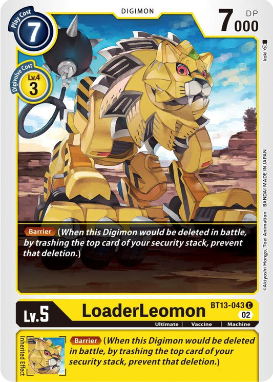 LoaderLeomon - Versus Royal Knights (BT13)