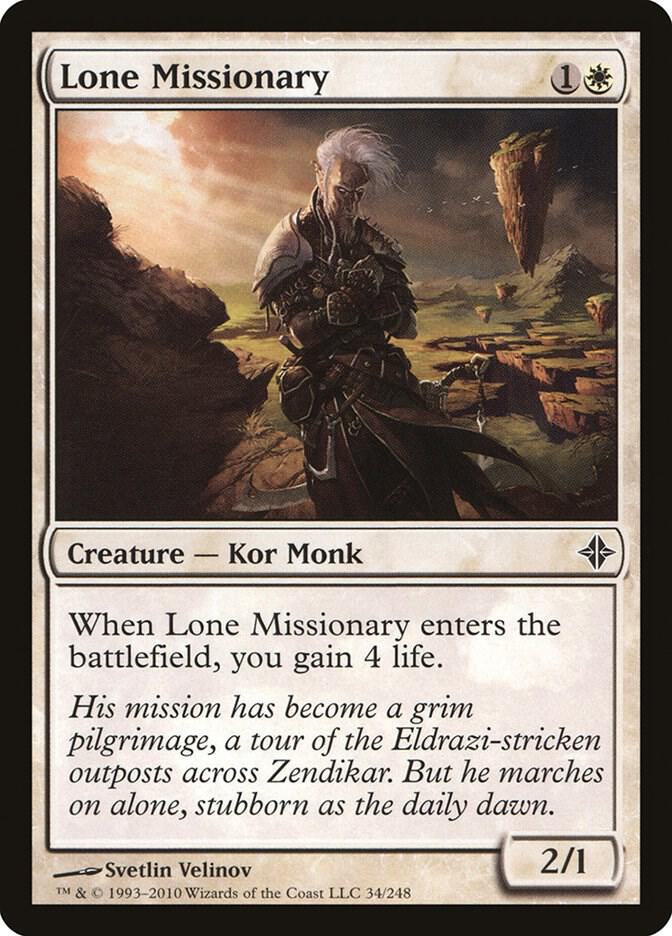 Lone Missionary - Rise of the Eldrazi (ROE)