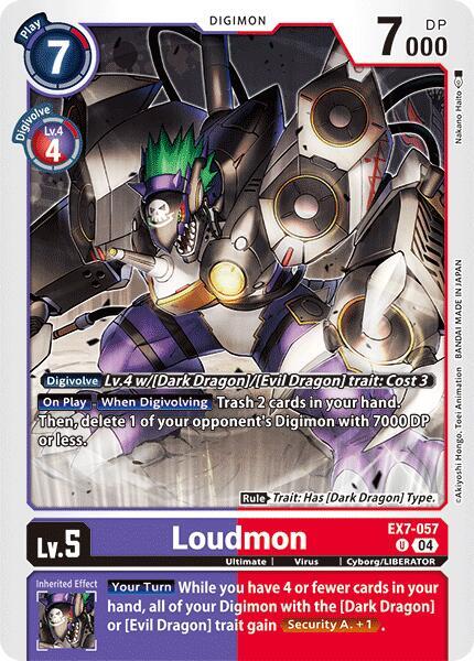 Loudmon - Digimon LIBERATOR (EX07)