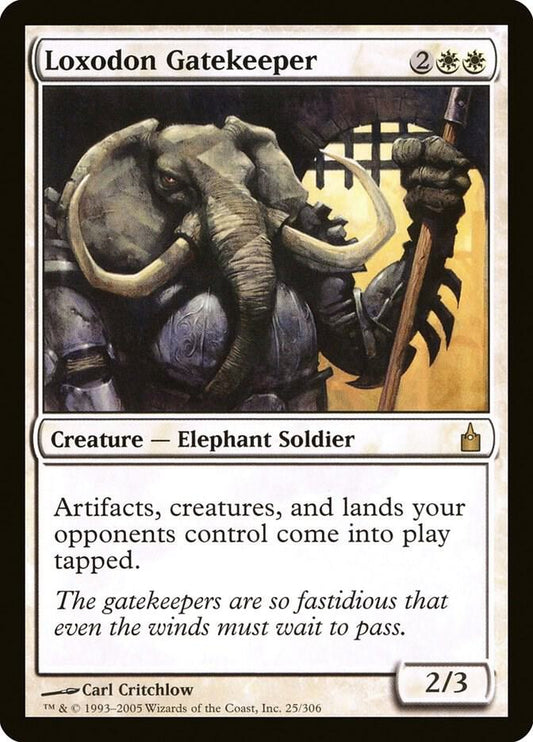 Loxodon Gatekeeper - Ravnica: City of Guilds (RAV)