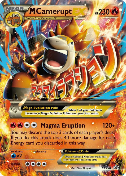 M Camerupt EX - XY198 - XY Promos (PR)