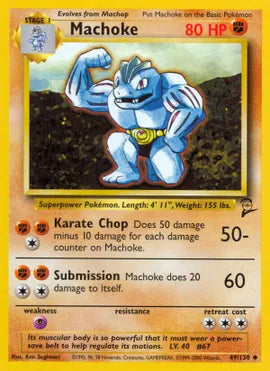 Machoke - Base Set 2 (BS2)